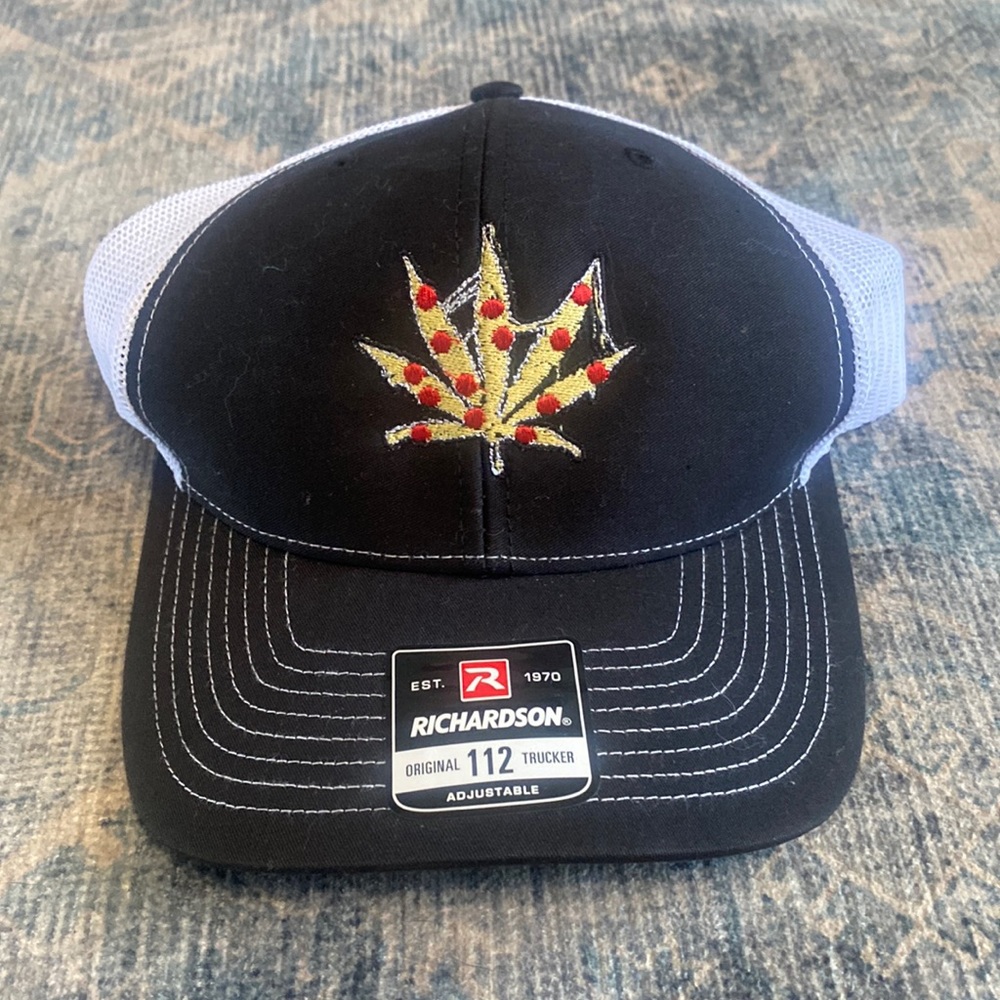 Pizza Weed Trucker hat NWT